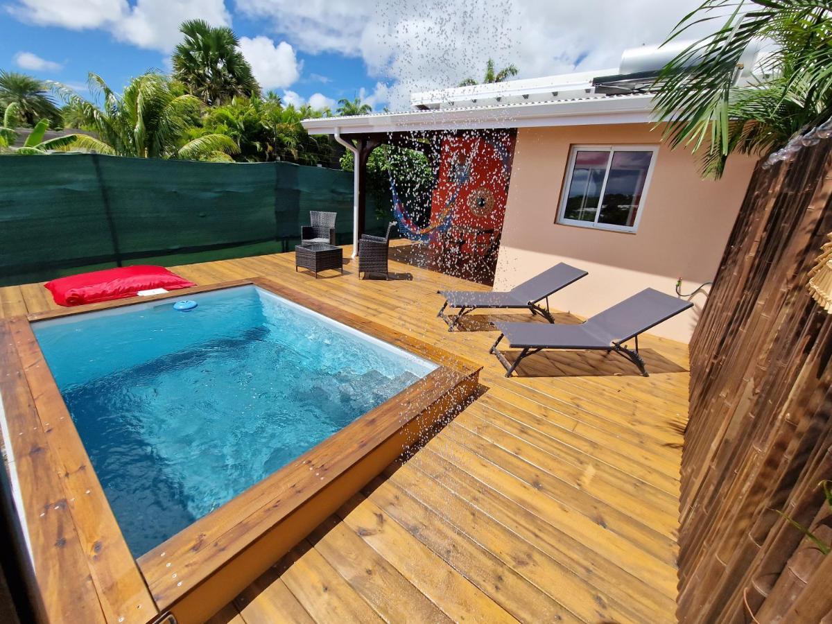 Le Jeipur Villa Vue Mer Piscine Privee แซงต์-ฟรองซัวส์ ภายนอก รูปภาพ